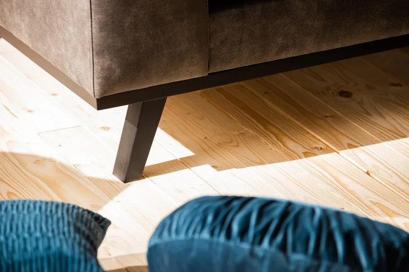 Copenhagen 3-sits Soffa i Konstläder - Mörkgrå - Möbler - Soffa - 3 sits soffa