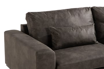 Copenhagen 3-sits Soffa i Konstläder - Mörkgrå - Möbler - Soffa - 3 sits soffa