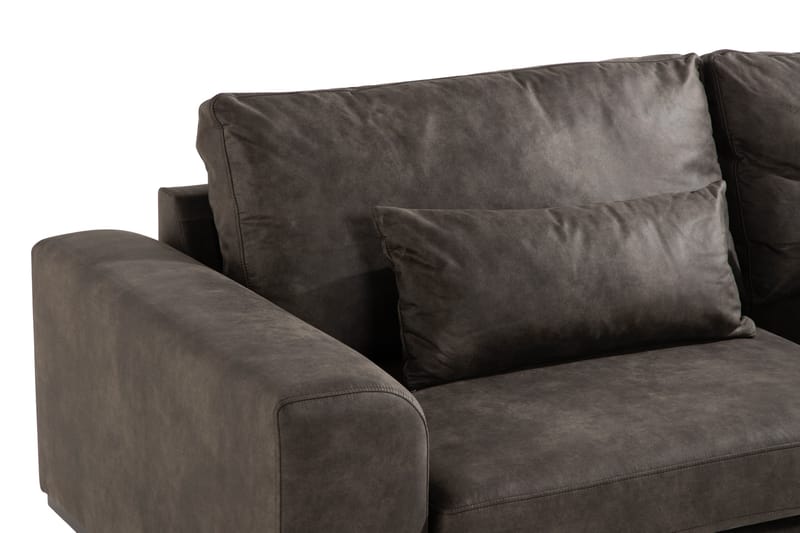 Copenhagen 3-sits Soffa i Konstläder - Mörkgrå - Möbler - Soffa - 3 sits soffa