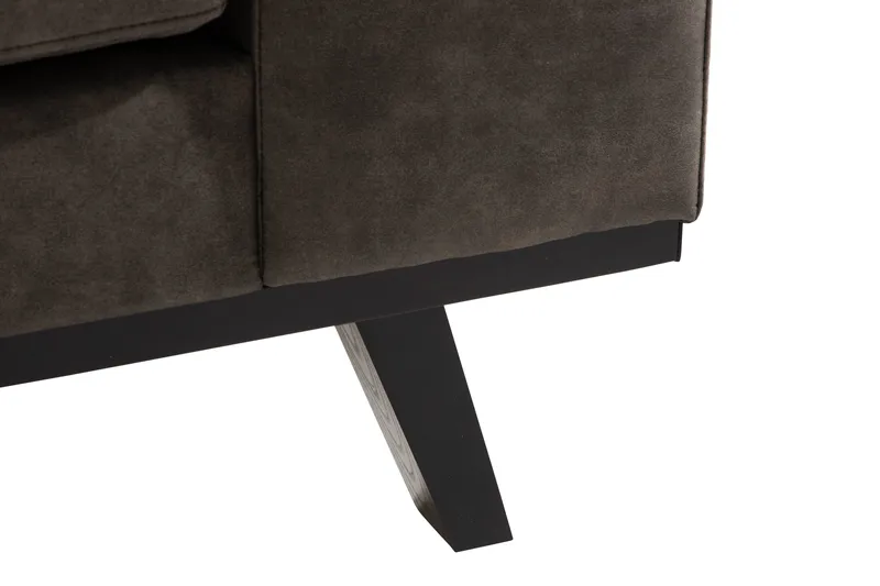 Copenhagen 3-sits Soffa i Konstläder - Mörkgrå - Möbler - Soffa - 3 sits soffa