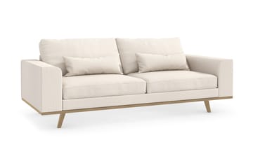 Copenhagen 3-sits Tygsoffa - Beige - Möbler - Soffa - 3 sits soffa