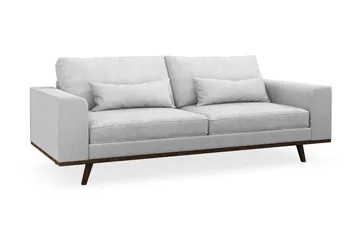 Copenhagen 3-sits Tygsoffa - Ljusgrå - Möbler - Soffa - 3 sits soffa