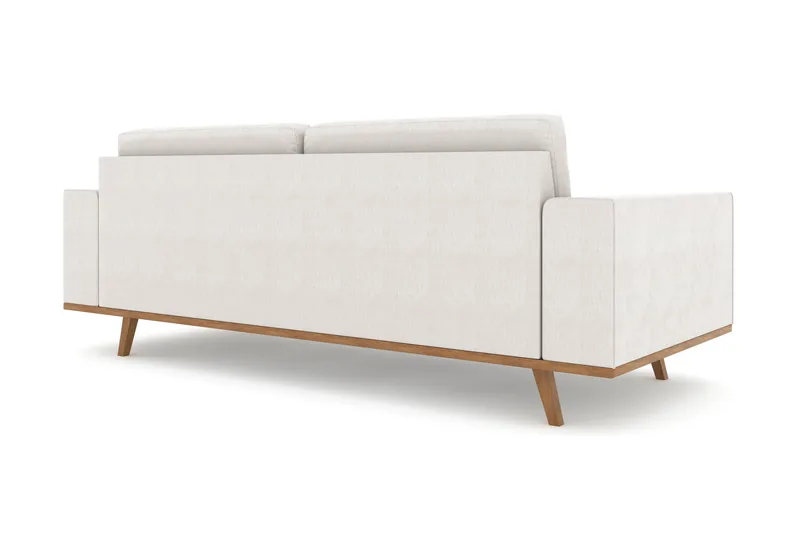 Copenhagen 3-sits Tygsoffa - Ljusgrå - Möbler - Soffa - 3 sits soffa