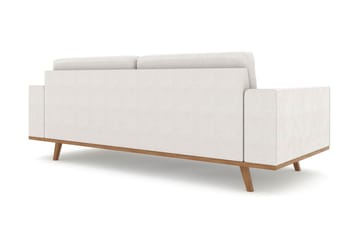 Copenhagen 3-sits Tygsoffa - Ljusgrå - Möbler - Soffa - 3 sits soffa