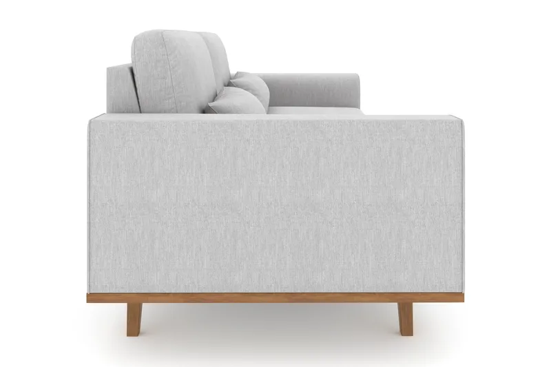 Copenhagen 3-sits Tygsoffa - Ljusgrå - Möbler - Soffa - 3 sits soffa