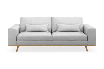 Copenhagen 3-sits Tygsoffa - Ljusgrå - Möbler - Soffa - 3 sits soffa