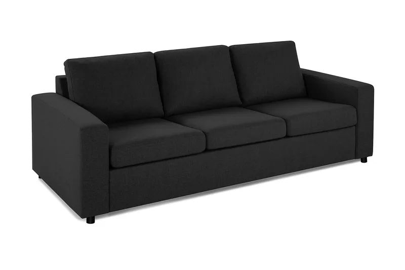 Crazy 3-sits Tygsoffa - Antracit - Möbler - Soffa - 3 sits soffa