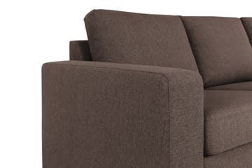Crazy 3-sits Tygsoffa - Brun - Möbler - Soffa - 3 sits soffa