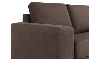 Crazy 3-sits Tygsoffa - Brun - Möbler - Soffa - 3 sits soffa