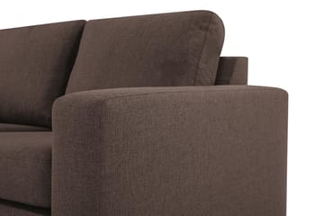 Crazy 3-sits Tygsoffa - Brun - Möbler - Soffa - 3 sits soffa