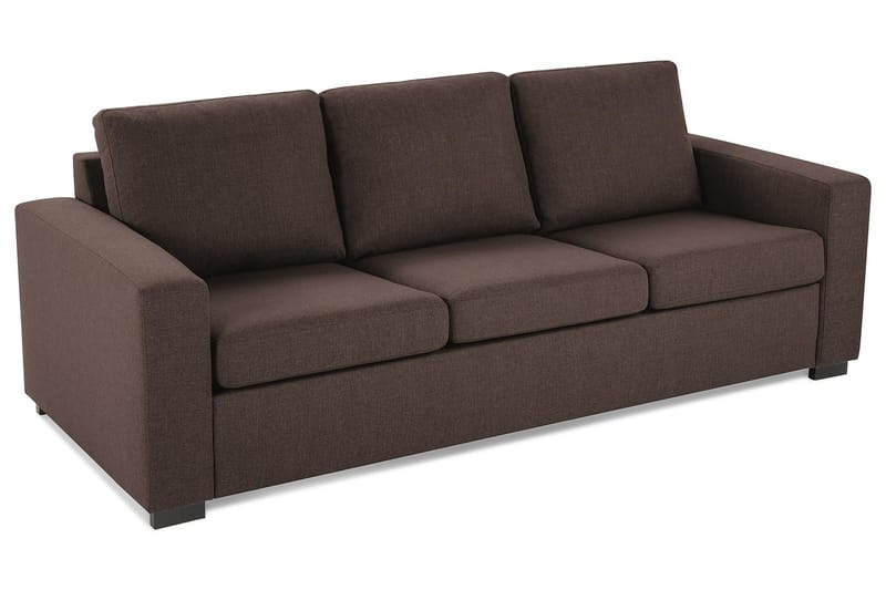 Crazy 3-sits Tygsoffa - Brun - Möbler - Soffa - 3 sits soffa