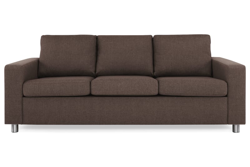Crazy 3-sits Tygsoffa - Brun - Möbler - Soffa - 3 sits soffa