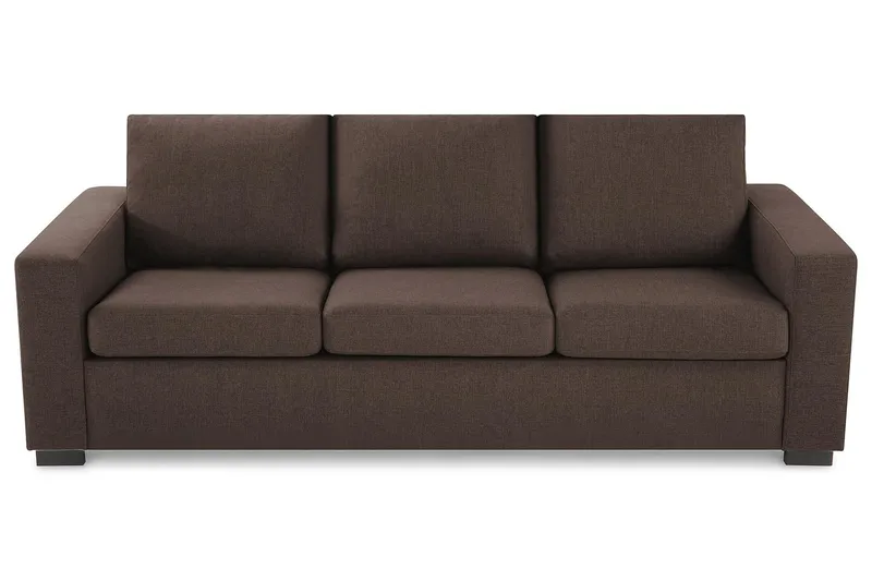 Crazy 3-sits Tygsoffa - Brun - Möbler - Soffa - 3 sits soffa