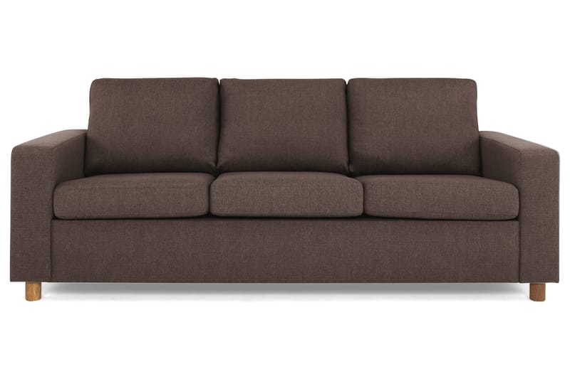 Crazy 3-sits Tygsoffa - Brun - Möbler - Soffa - 3 sits soffa
