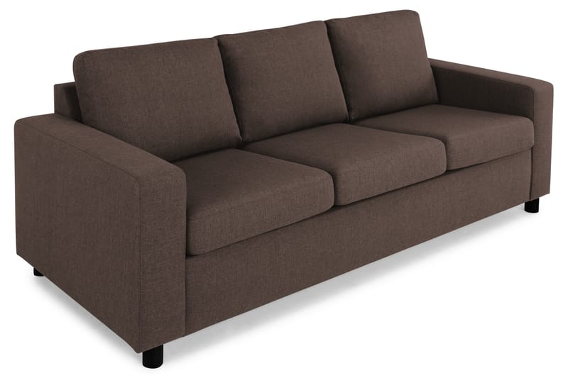 Crazy 3-sits Tygsoffa - Brun - Möbler - Soffa - 3 sits soffa