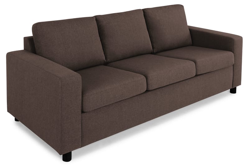 Crazy 3-sits Tygsoffa - Brun - Möbler - Soffa - 3 sits soffa