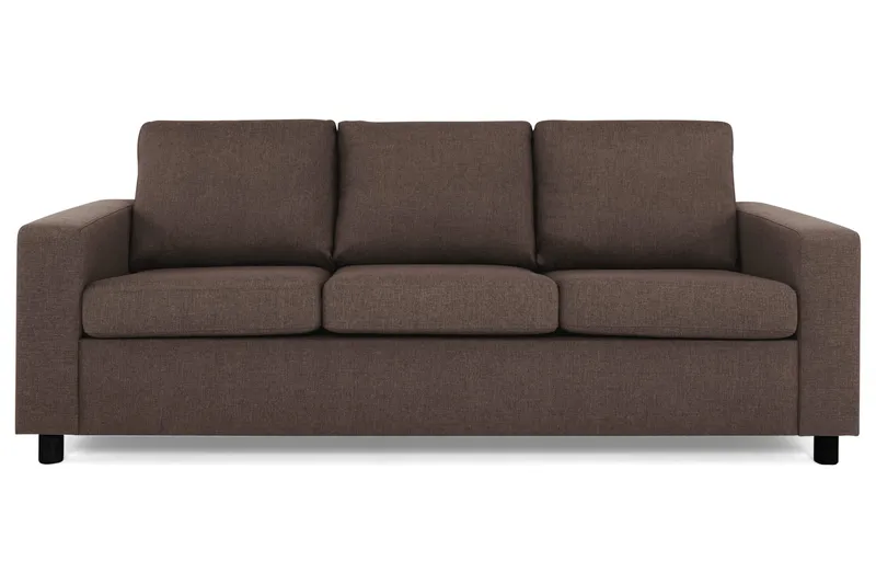 Crazy 3-sits Tygsoffa - Brun - Möbler - Soffa - 3 sits soffa