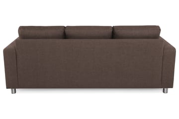 Crazy 3-sits Tygsoffa - Brun - Möbler - Soffa - 3 sits soffa