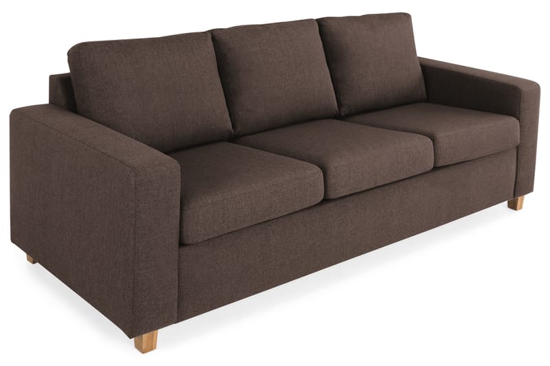Crazy 3-sits Tygsoffa - Brun - Möbler - Soffa - 3 sits soffa