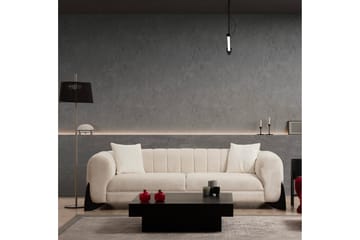 Devid Soffa 3-sits - Vit - Möbler - Soffa - 3 sits soffa