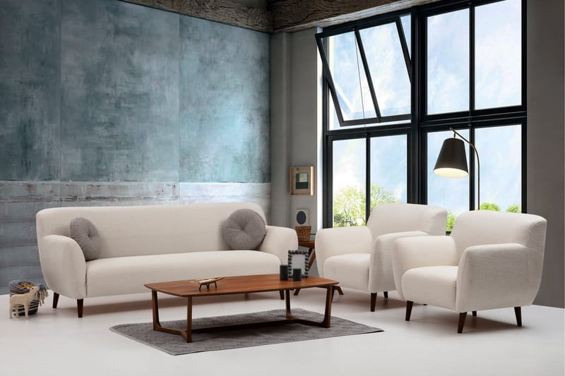 Ennadai Soffa 3-sits - Beige - Möbler - Soffa - 3 sits soffa