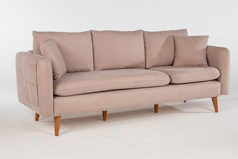 Espeut 3-sits Soffa - Brun - Möbler - Soffa - 3 sits soffa
