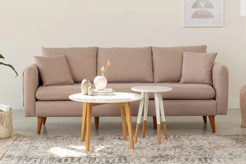 Espeut 3-sits Soffa - Brun - Möbler - Soffa - 3 sits soffa