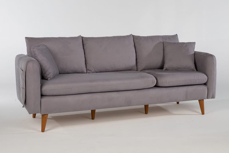 Espeut 3-sits Soffa - Grå - Möbler - Soffa - 3 sits soffa