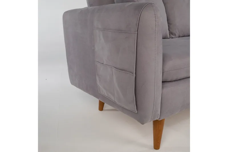 Espeut 3-sits Soffa - Grå - Möbler - Soffa - 3 sits soffa