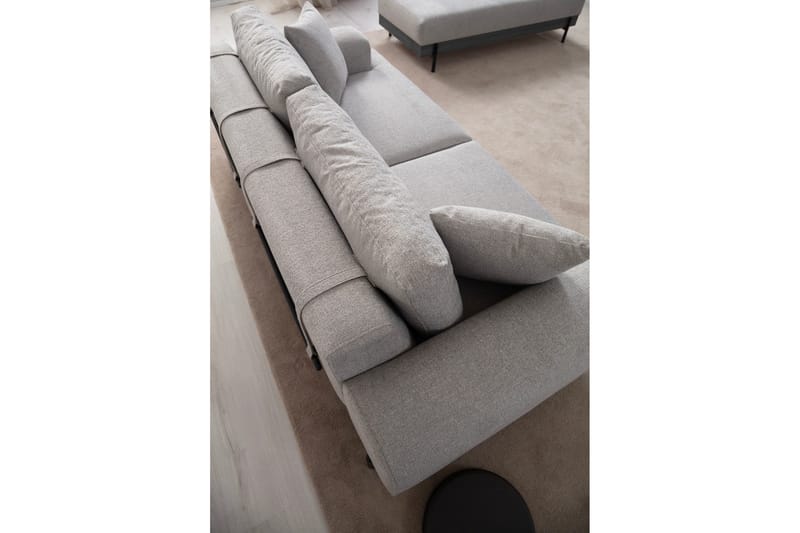 Eti Soffa 3-sits - Grå - Möbler - Soffa - 3 sits soffa