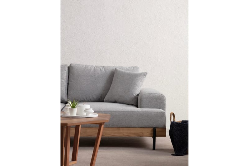 Eti Soffa 3-sits - Grå - Möbler - Soffa - 3 sits soffa