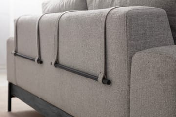 Eti Soffa 3-sits - Grå - Möbler - Soffa - 3 sits soffa