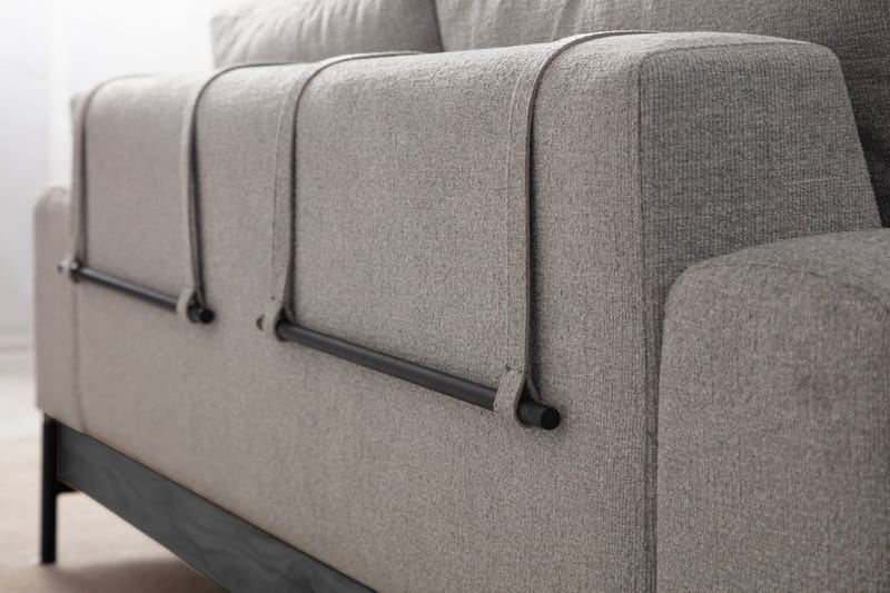 Eti Soffa 3-sits - Grå - Möbler - Soffa - 3 sits soffa