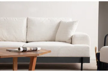 Eti Soffa 3-sits - Vit - Möbler - Soffa - 3 sits soffa