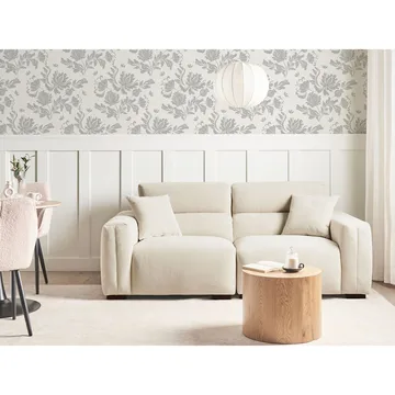 3-sits soffa Fauskan - Beige - Möbler - Soffa - 3 sits soffa