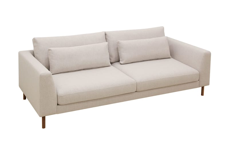 Florenz 3-sits Tygsoffa - Beige - Möbler - Soffa - 3 sits soffa