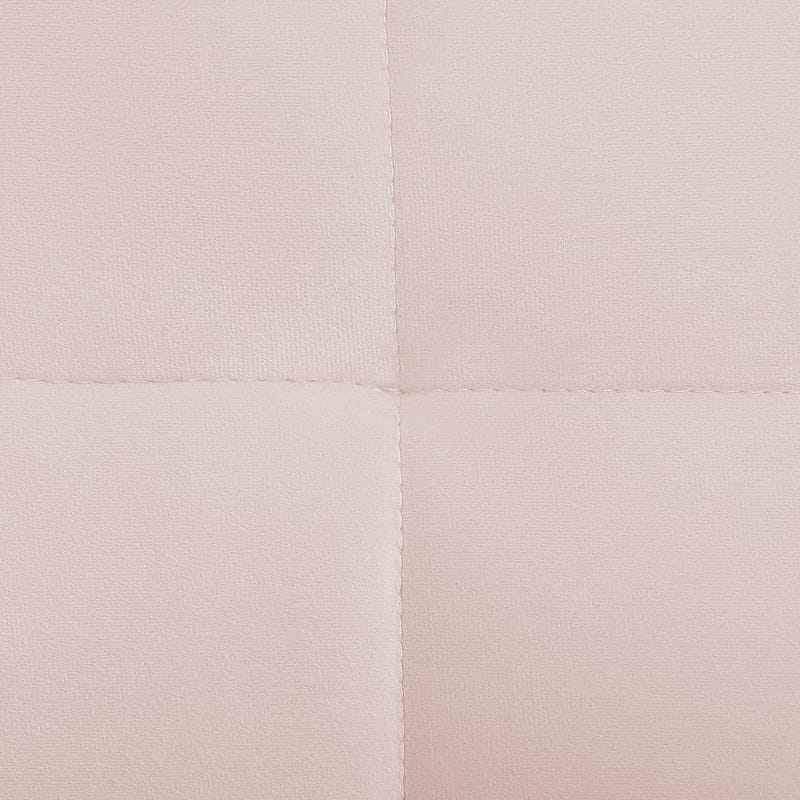 3-sits soffa Frederica - Rosa, guld/Sammet - Möbler - Soffa - Sammetssoffa