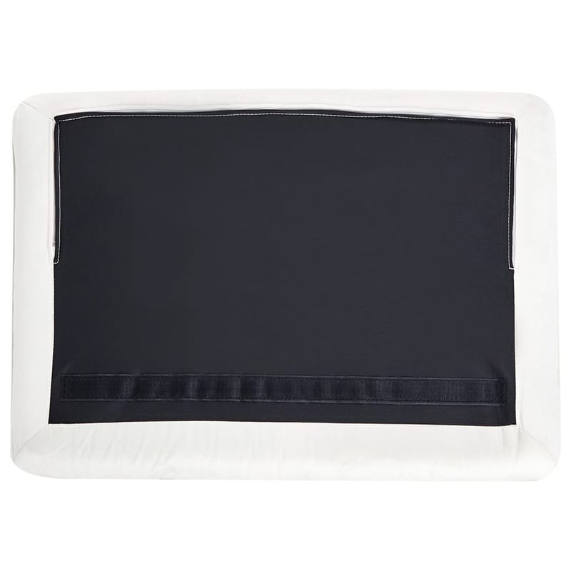 3-sits soffa Frederica - Vitt, guld/Sammet - Möbler - Soffa - Sammetssoffa