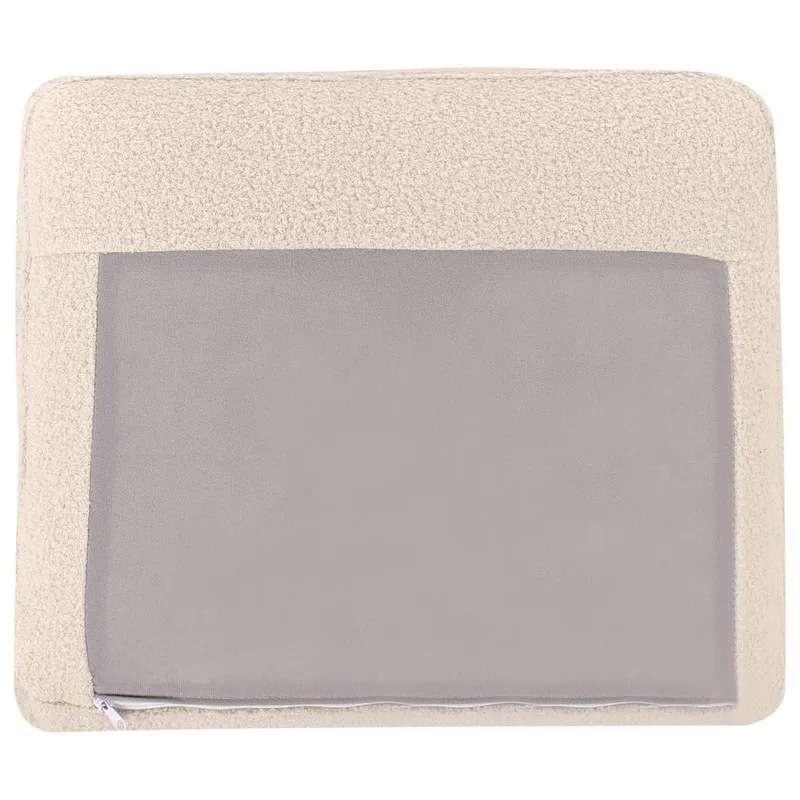 3-sits soffa Gavle - Beige, svart/Bouclé - Möbler - Soffa - 3 sits soffa