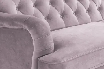 Howard Riviera 3-sits Sammetssoffa - Lila - Möbler - Soffa - 3 sits soffa