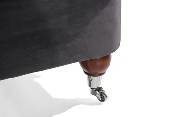 Howard Riviera 3-sits Sammetssoffa - Mörkgrå - Möbler - Soffa - 3 sits soffa