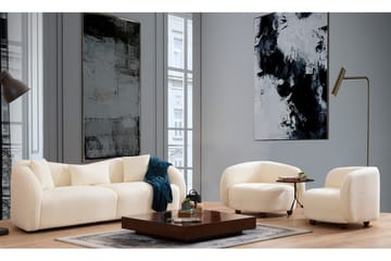 Hungirr Soffa 3-sits - Beige|Bouclé - Möbler - Soffa - 3 sits soffa