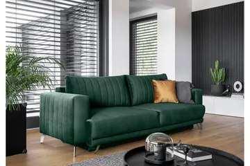 Jalissia 3-sits Soffa - Grön - Möbler - Soffa - 3 sits soffa