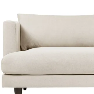 3-sits soffa Jarpen - Beige, mörkt trä - Möbler - Soffa - 3 sits soffa