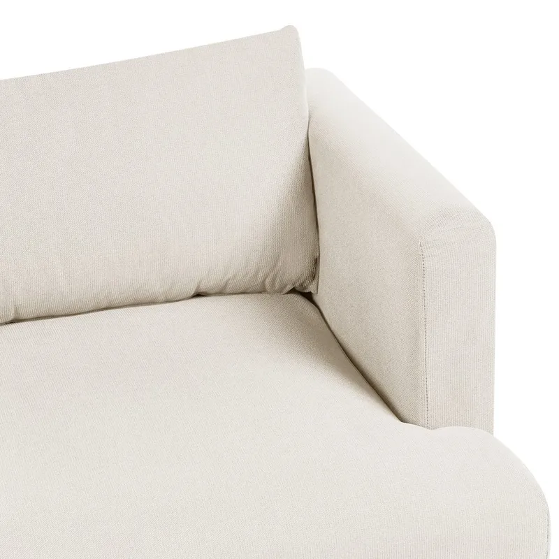 3-sits soffa Jarpen - Beige, mörkt trä - Möbler - Soffa - 3 sits soffa