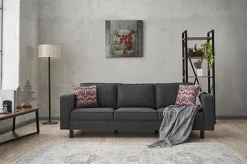 Kaletea Soffa 3-sits - Antracit - Möbler - Soffa - 3 sits soffa