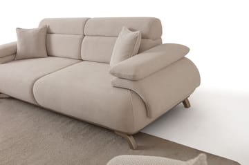 Kelnor 3-sits Soffa 246x81x97 cm - Beige - Möbler - Soffa - 3 sits soffa