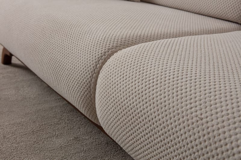 Kelnor 3-sits Soffa 246x81x97 cm - Beige - Möbler - Soffa - 3 sits soffa