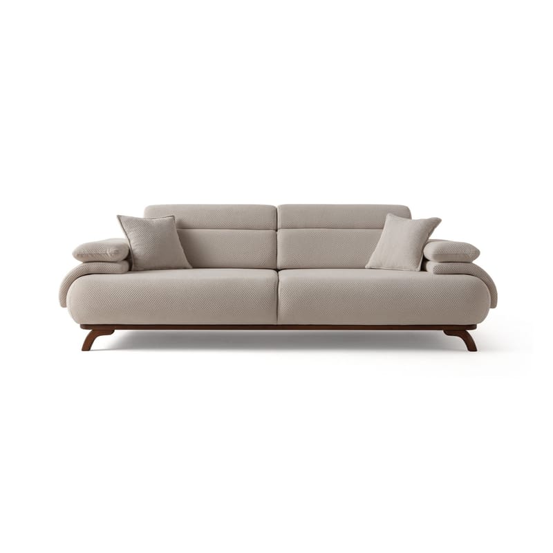 Kelnor 3-sits Soffa 246x81x97 cm - Beige - Möbler - Soffa - 3 sits soffa