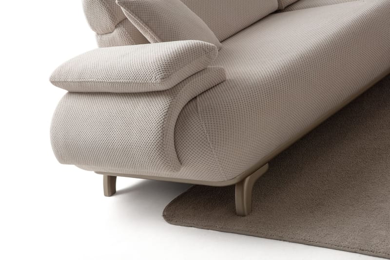 Kelnor 3-sits Soffa 246x81x97 cm - Beige - Möbler - Soffa - 3 sits soffa